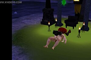 Intense Emotions Surge as Demon Goddess Succumbs to Monster's Relentless Fucking in 3D Episode 12