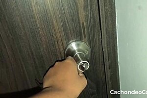 A big booty Latin slut gets her vagina enlarged by TV man