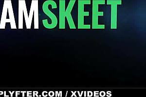 Shoplyfter Teen Girls Sia Lust And Natalie Brooks Punished With Blowjobs And Threesome For Shoplifting