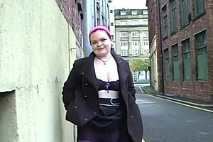 fierce angel appears in public for a casual walk