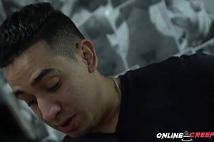 Tinder date turns rough with a busty babe tied up for intense sex