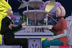 Hinata and friends enjoy an outdoor adventure with Sakura