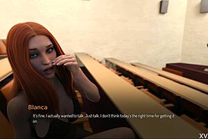 Bound Thicc Redhead Bombshell on Bed