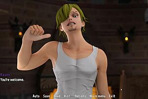 sanji fantasy toon adventure with nami and robin looking super hot in cosplay outfits