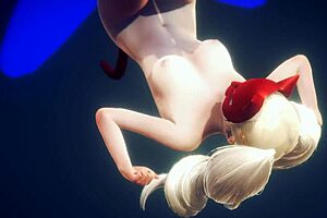 ann takamari gets fucked twice and footjob in persona 5 hentai 😈💦