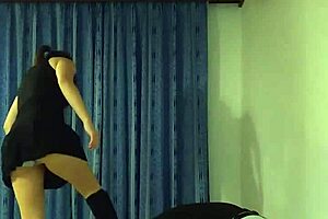 Intense ball kicking action 57