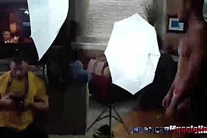 brunette latina fucks on couch with big ass