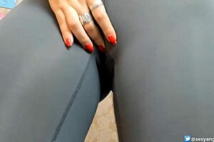 Wow! Sexy Latina Squirting Hard with Lush Toy!