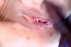 Big black cock in blonde's ass?