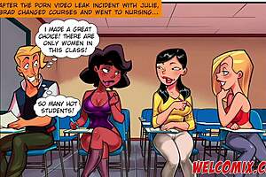 Watch the sex and orgy in college anatomy class! College perverts unleashed.