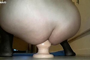 Neighbor enters room and hardens my cock with doggystyle