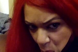 kawanda says she loves sucking that big cock deep and hard