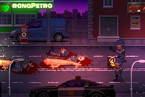 I love this lewd apocalypse parody hentai episode with hot lesbian sex in Resident Evil.