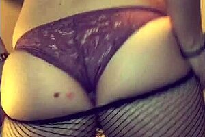 Petite Redhead's Big Ass Masturbation Close-Up Featuring Tits and Pussy