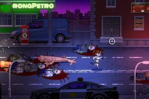 I love this lewd apocalypse parody hentai episode with hot lesbian sex in Resident Evil.