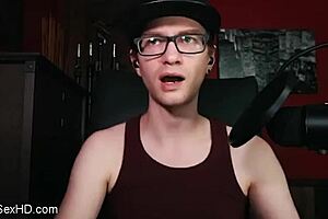 Stepsister teases stepbrother with intimate solo play under his gaze