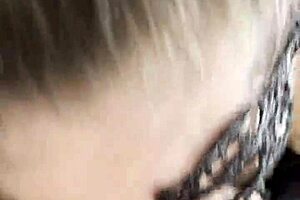 Babe Sucks Cock After Shower