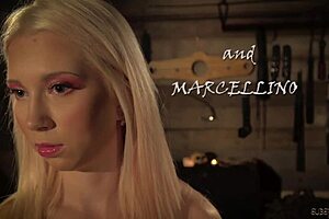 Slave in Bondage Sex Endures Harsh Punishment and Rough Action