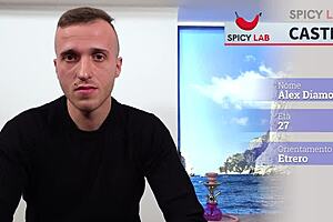 Young guy challenges big boobs milf in first porn session, cum on tits?