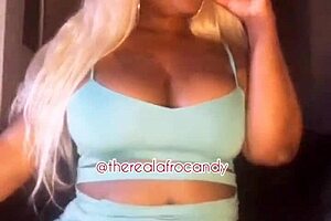 Afrocandy feels exhausted after intense fucking