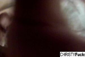 Christy Mack's sexy bath makeup behind the scenes