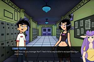 Adult game with attractive monster girl and large chest