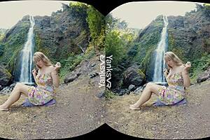 verronica's solo vr masturbation session