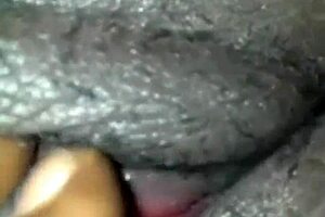 Chatting about my bbw bitch's thick fat pussy fingering