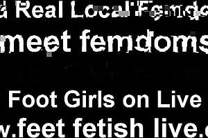 Sniffing Stinky Socks in Femdom Domination