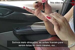 See how Cristina Almeida shows her sexiness in public