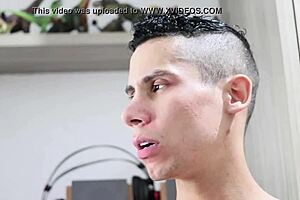 Solo session of gay couple