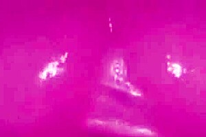 Sheila's big tits soak in the shower