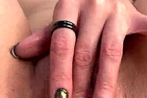 hey, check out this real amateur russian teen masturbating her shaved pussy up close on day 8