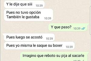 my latina girlfriend sucking second cock on phone chat part two