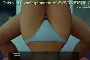 Step Sister's Face Covered in Cum, Contrasting Taboo with Milfy City