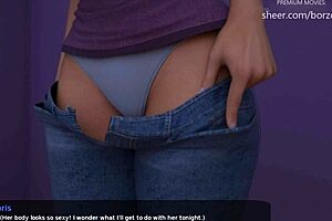 Step Sister's Face Covered in Cum, Contrasting Taboo with Milfy City