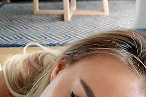 hey there, Monika Fox gives epic blowjob & rimming to fan in Paris! 😜