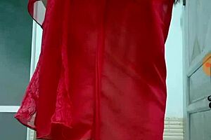 Teen girl masturbates intensely in part nine of the series