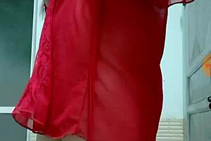 Teen girl masturbates intensely in part nine of the series