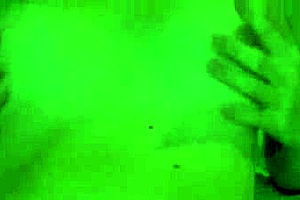 A shaved babe with wet pussy play
