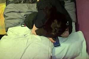 Suck her stylish behind to get an erection for free