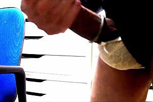 Multiple cocks solo session in slow motion