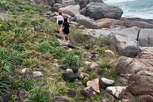 Teen Gets Wet in Group Photo Shoot Session