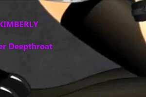 kimberly masters super deepthroat with a wild twist