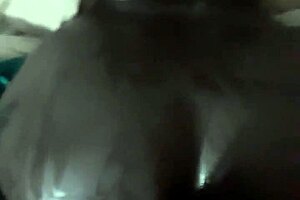 Big Black Ass Takes a Sticky Load POV