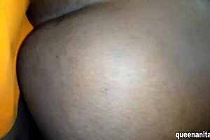 I'm getting fucked by a big black cock, feeling every thrust as an ebony milf