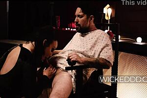 man with two personalities fucks big tits babe hard 😈