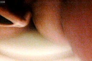 home video girl teases her pussy, but can she hold back?