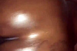 Dark Chocolate Ebony Fan Invited To Stretch Her Wet Ass In Homemade Hardcore Session