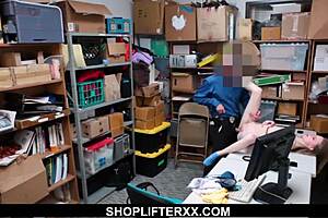 Crying Teen 18+ Thief Catarina Petrov Begs for Mercy